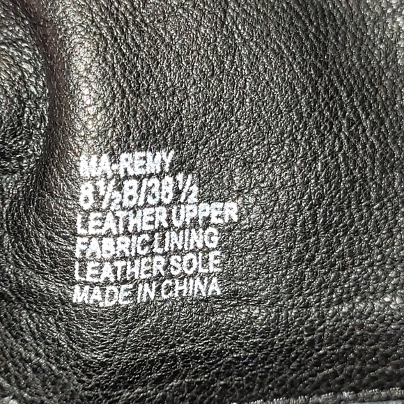 BCBGMAXAZRIA Ma-Remy Knee High Black Lamb Leather Wedge Boots Size 8.5 - Picture 15 of 16